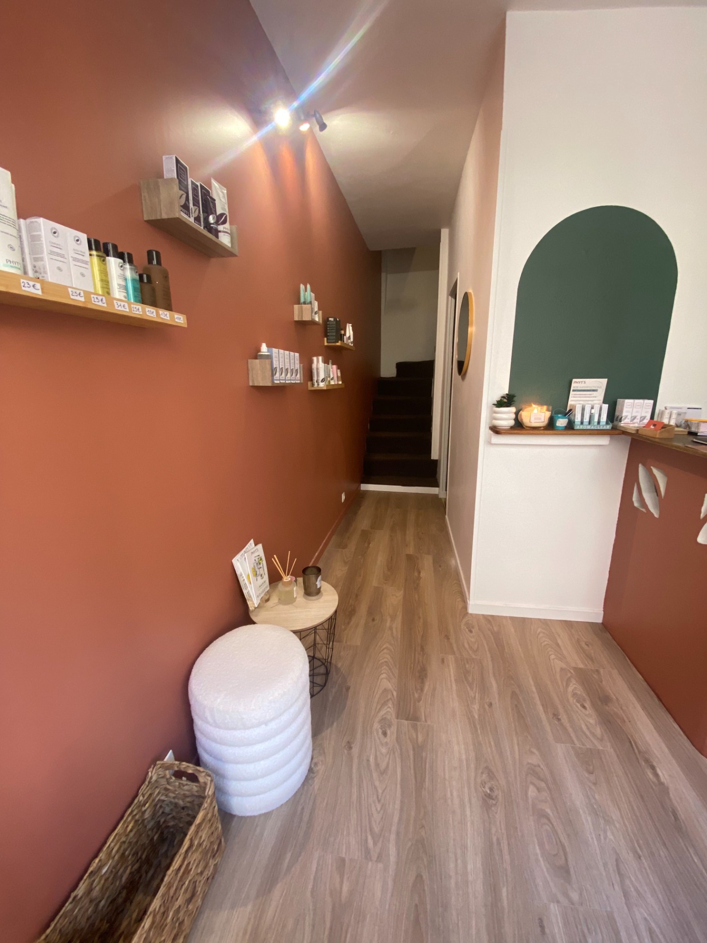 pose de lame PVC clipsable et peinture 